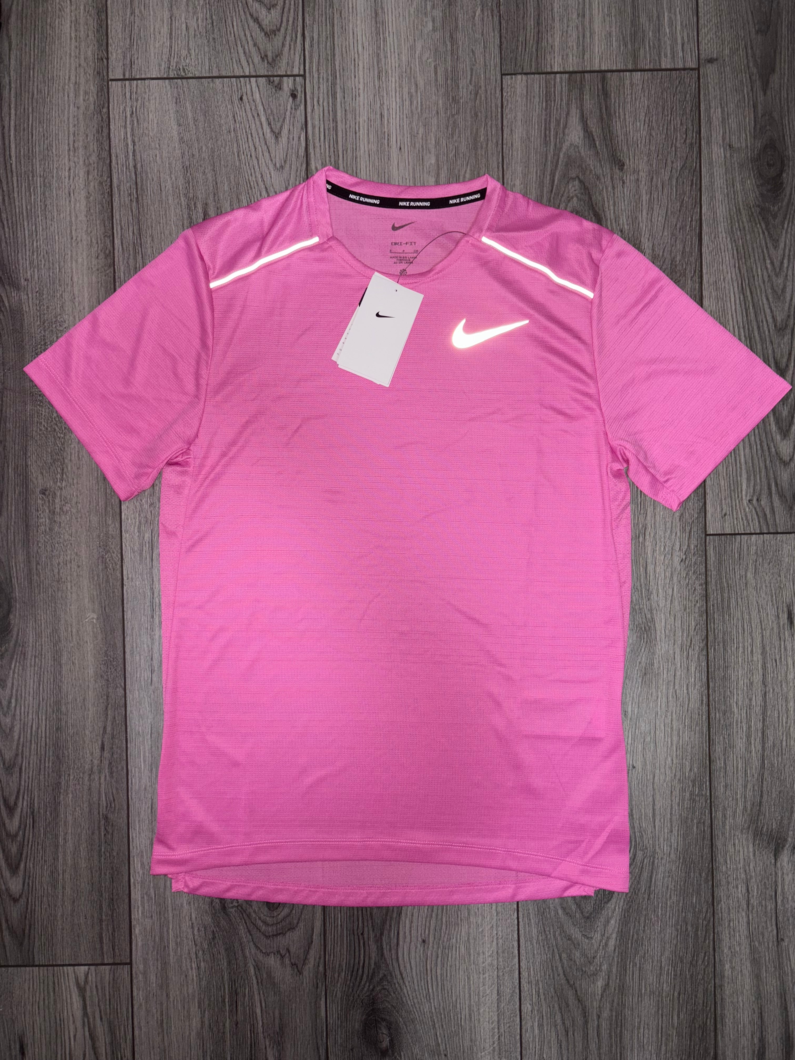 Small Pink Nike Miler Set