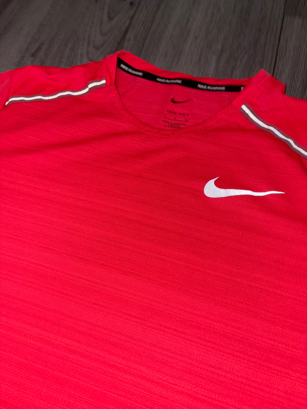 Small Neon Pink Nike Miler Set