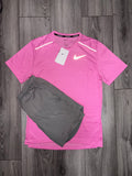 Small Pink Nike Miler Set