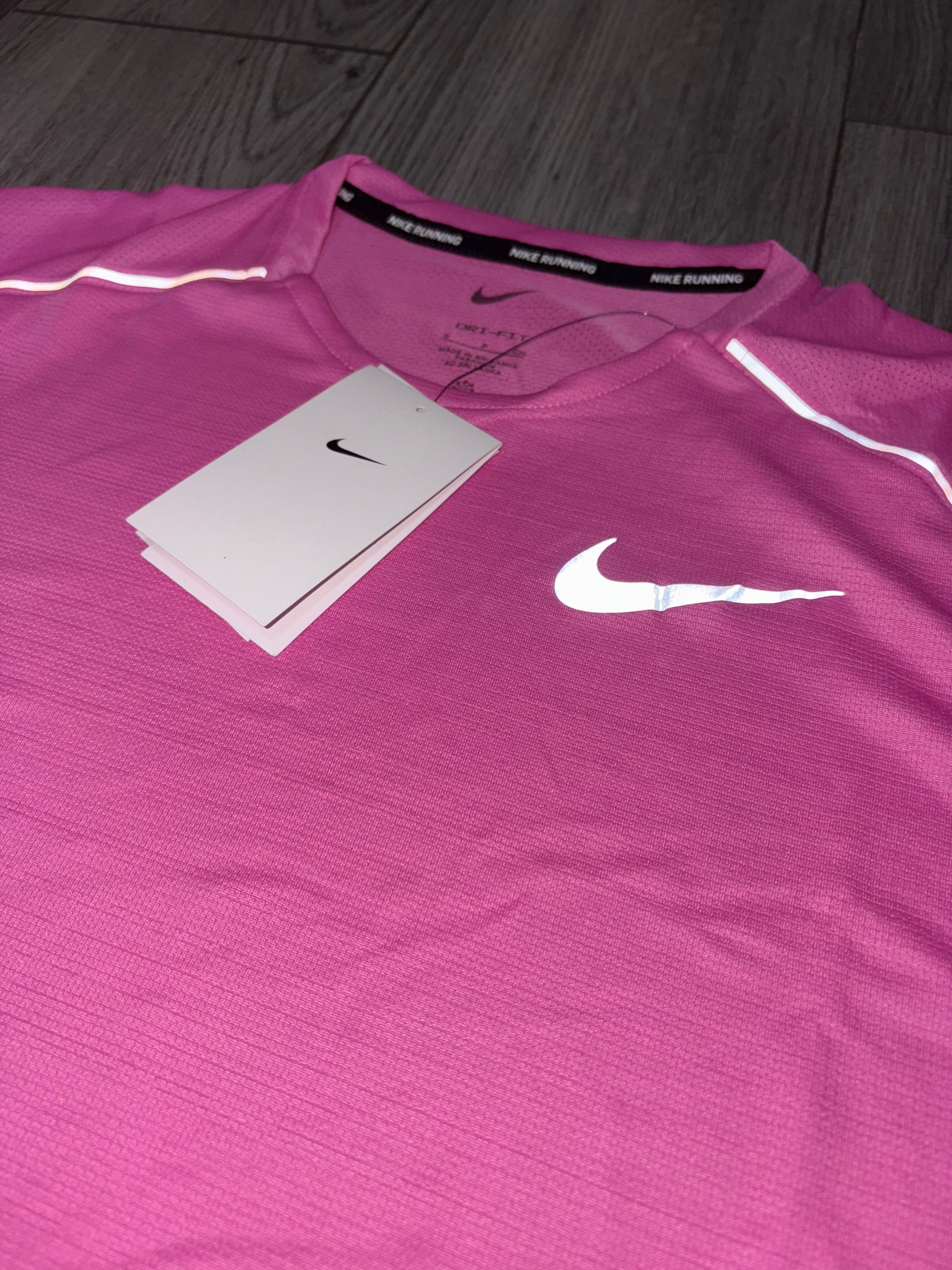 Small Pink Nike Miler Set