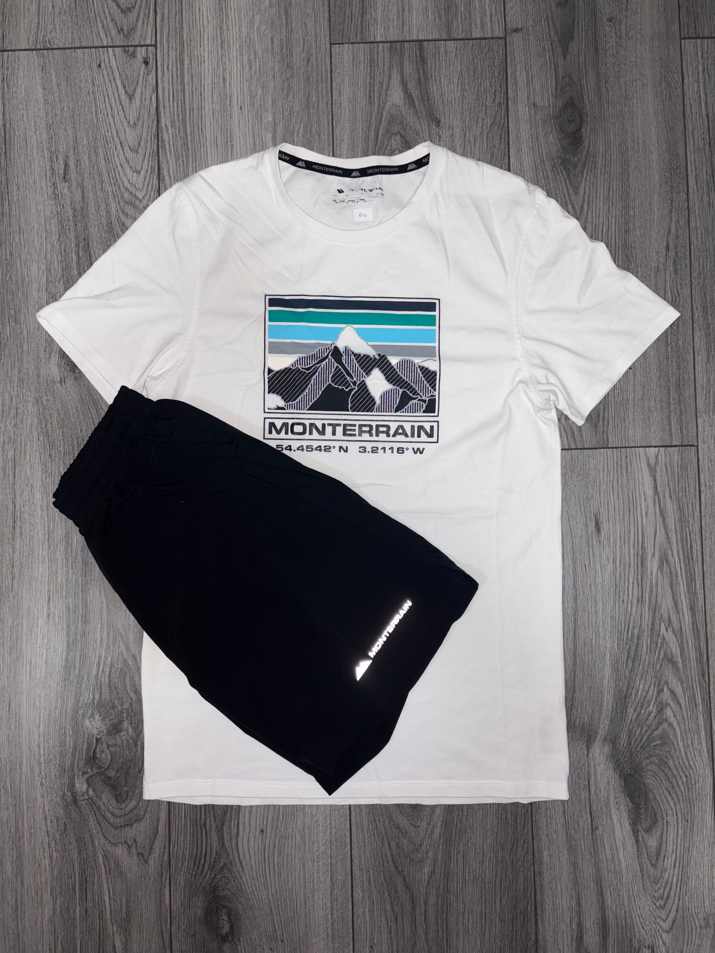 Small Monterrain White Print Set