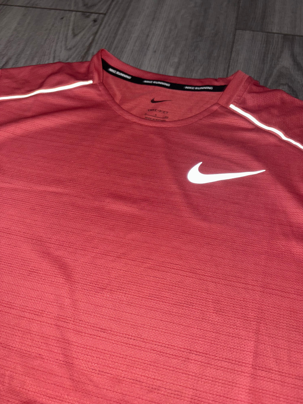 Small Coral Nike Miler Set