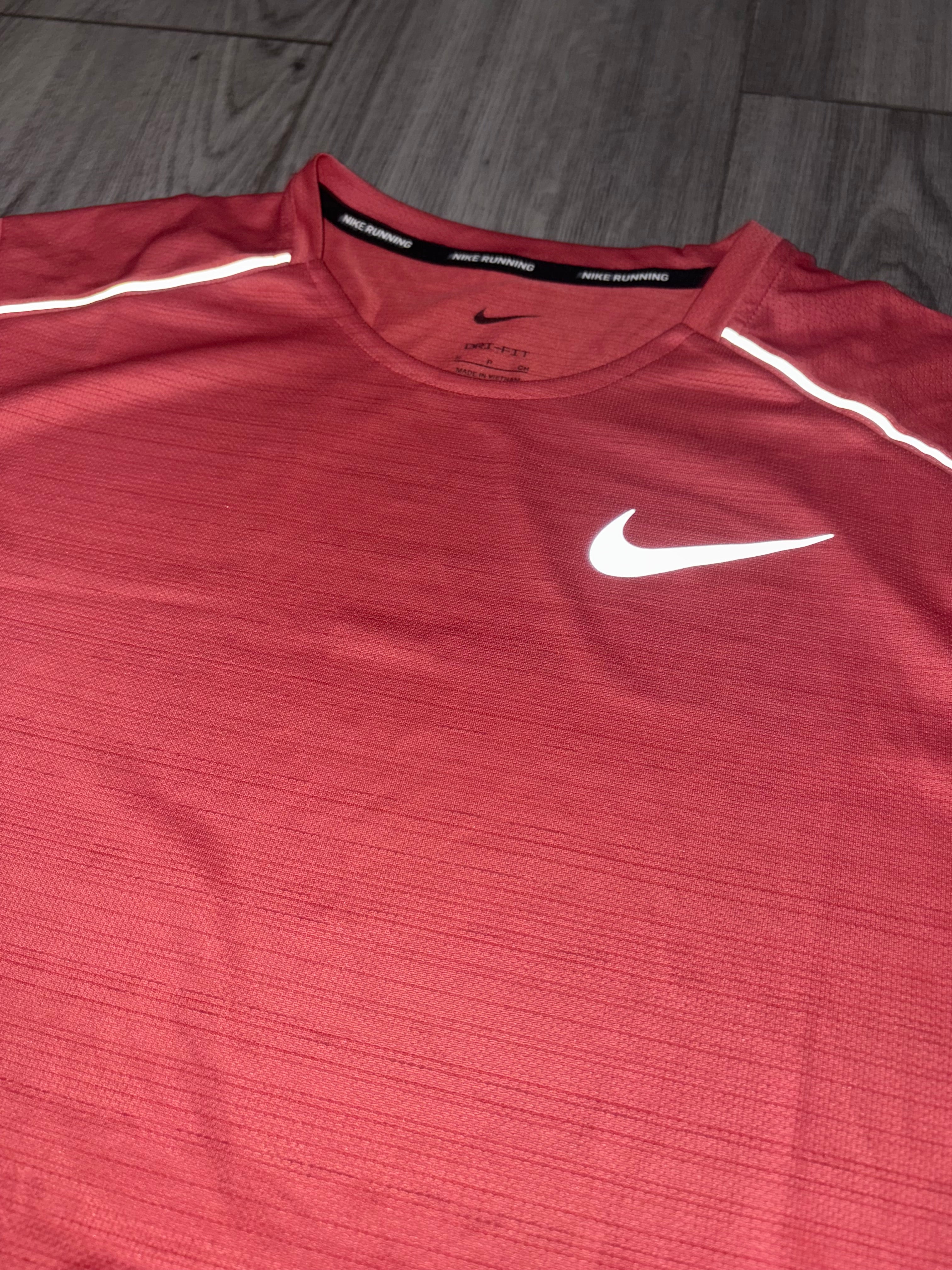 Small Coral Nike Miler Set