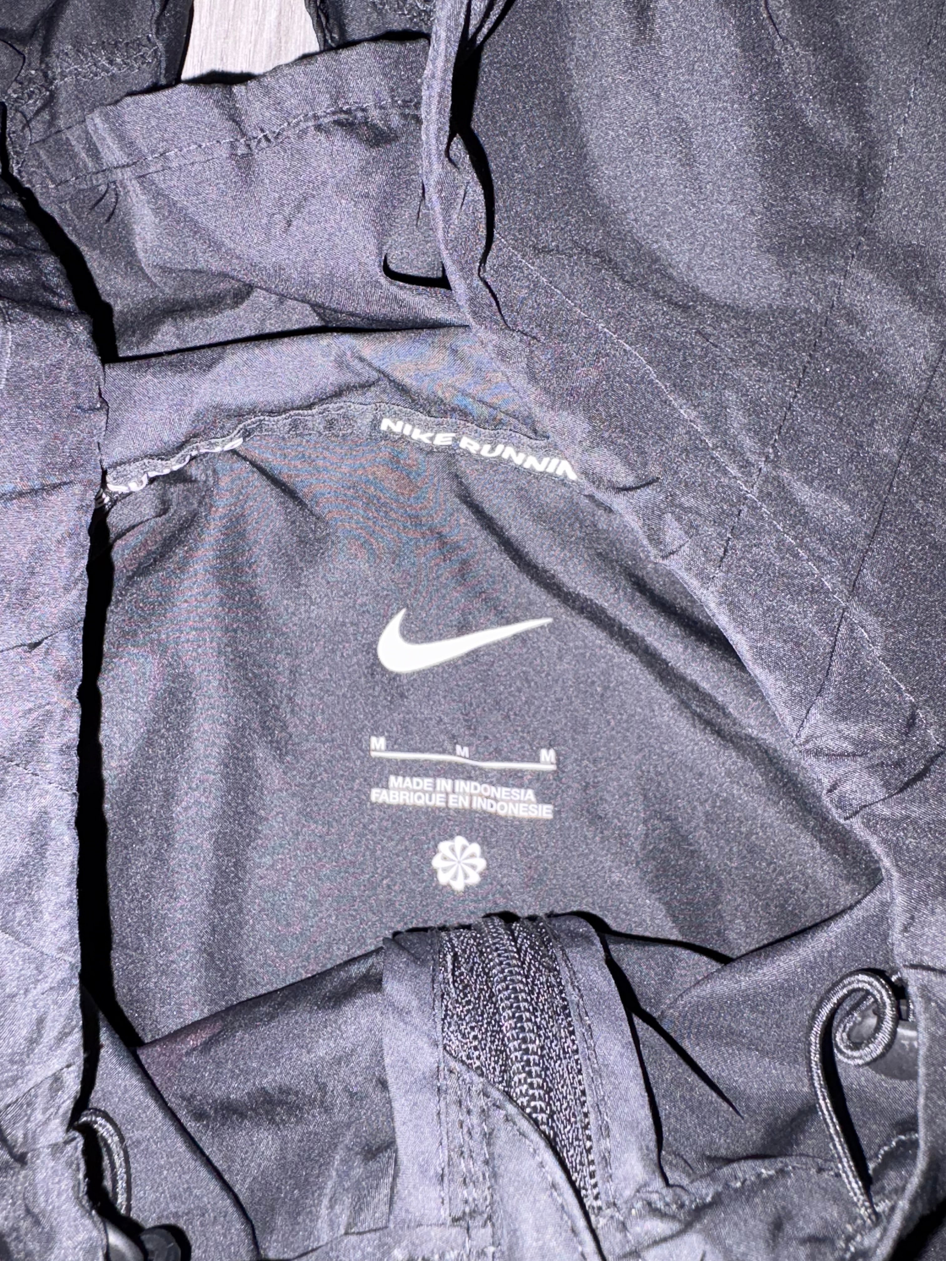 Medium Nike Miler Black Running Jacket