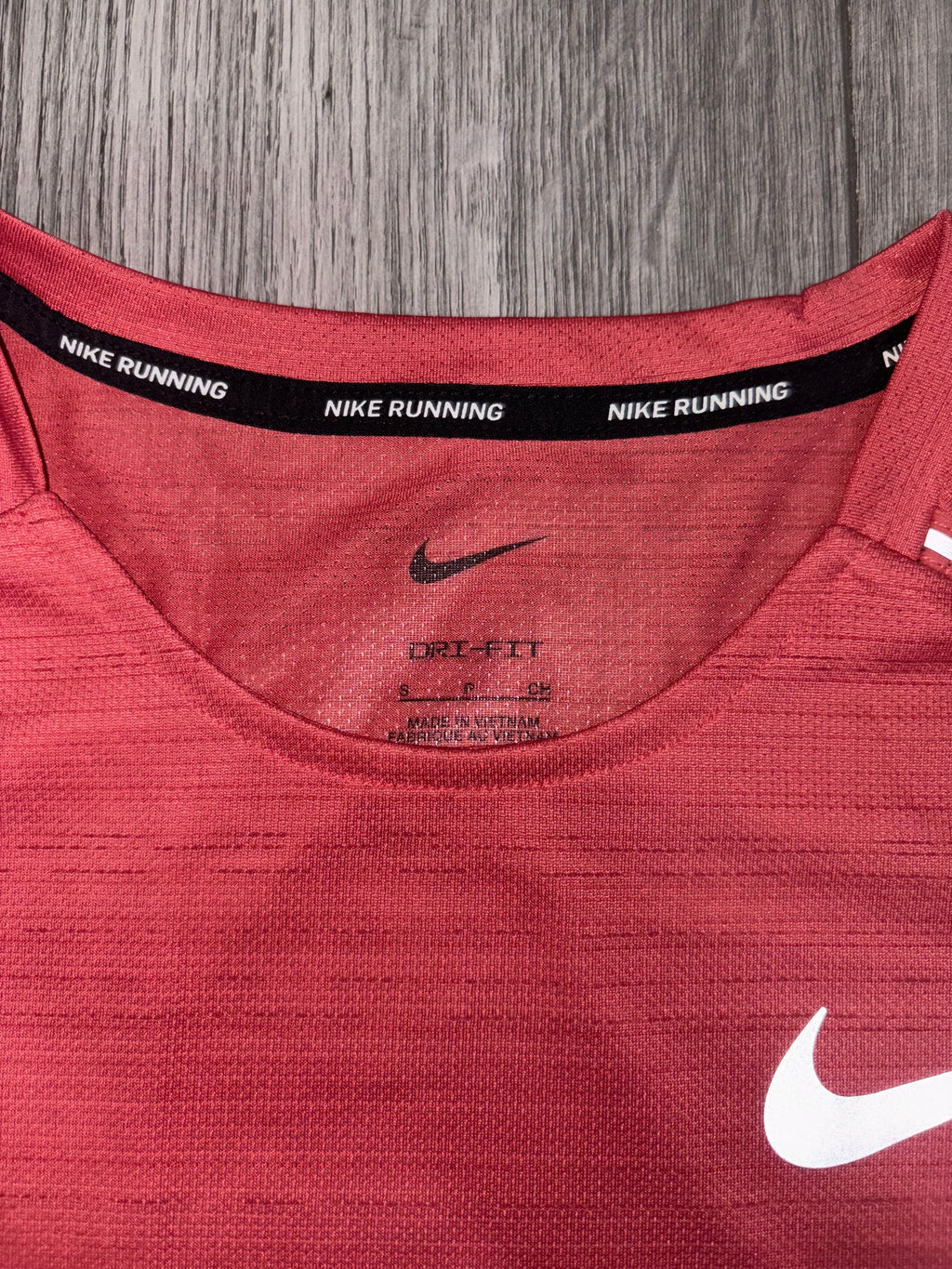 Small Coral Nike Miler Set