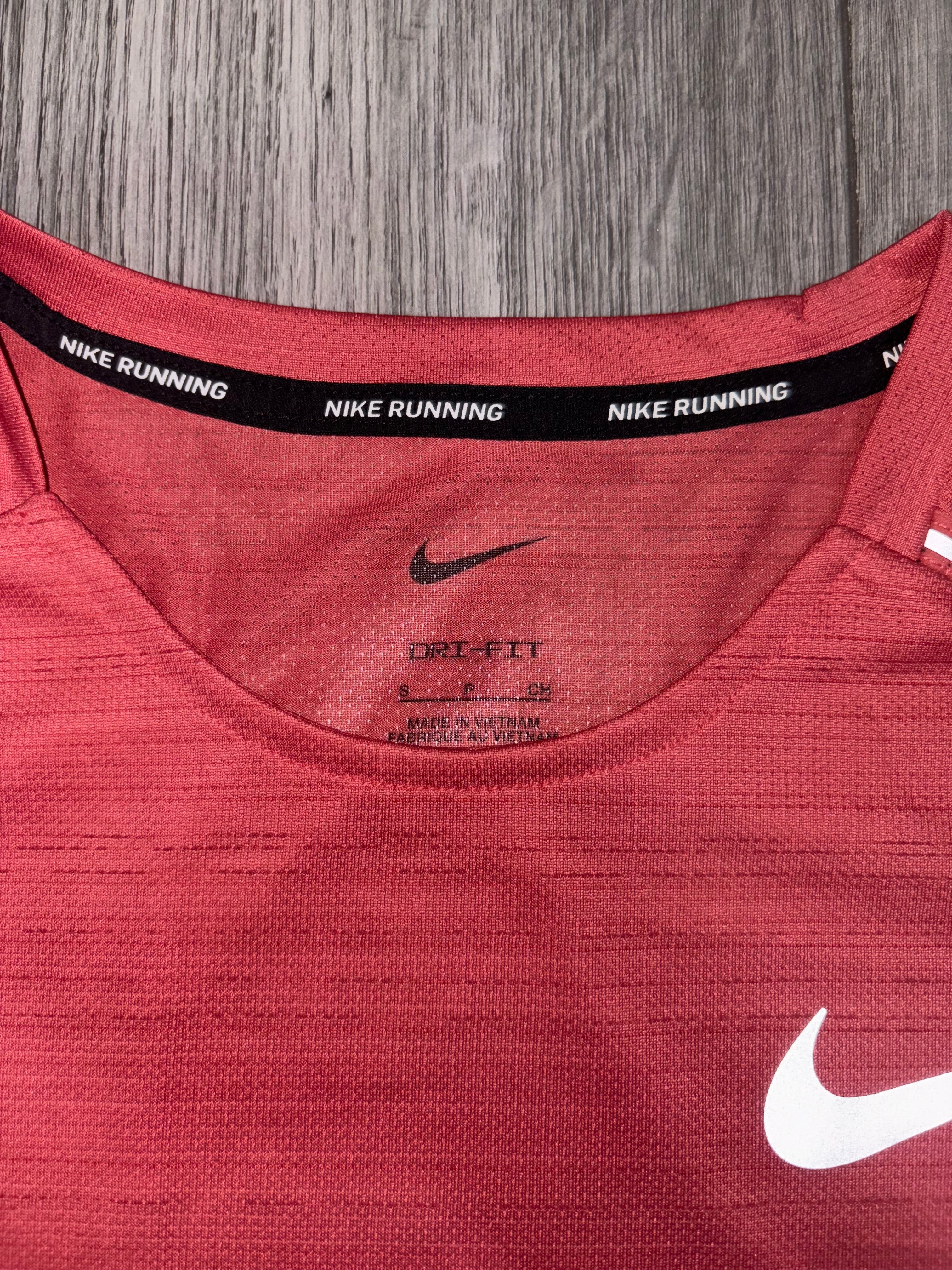 Small Coral Nike Miler Set