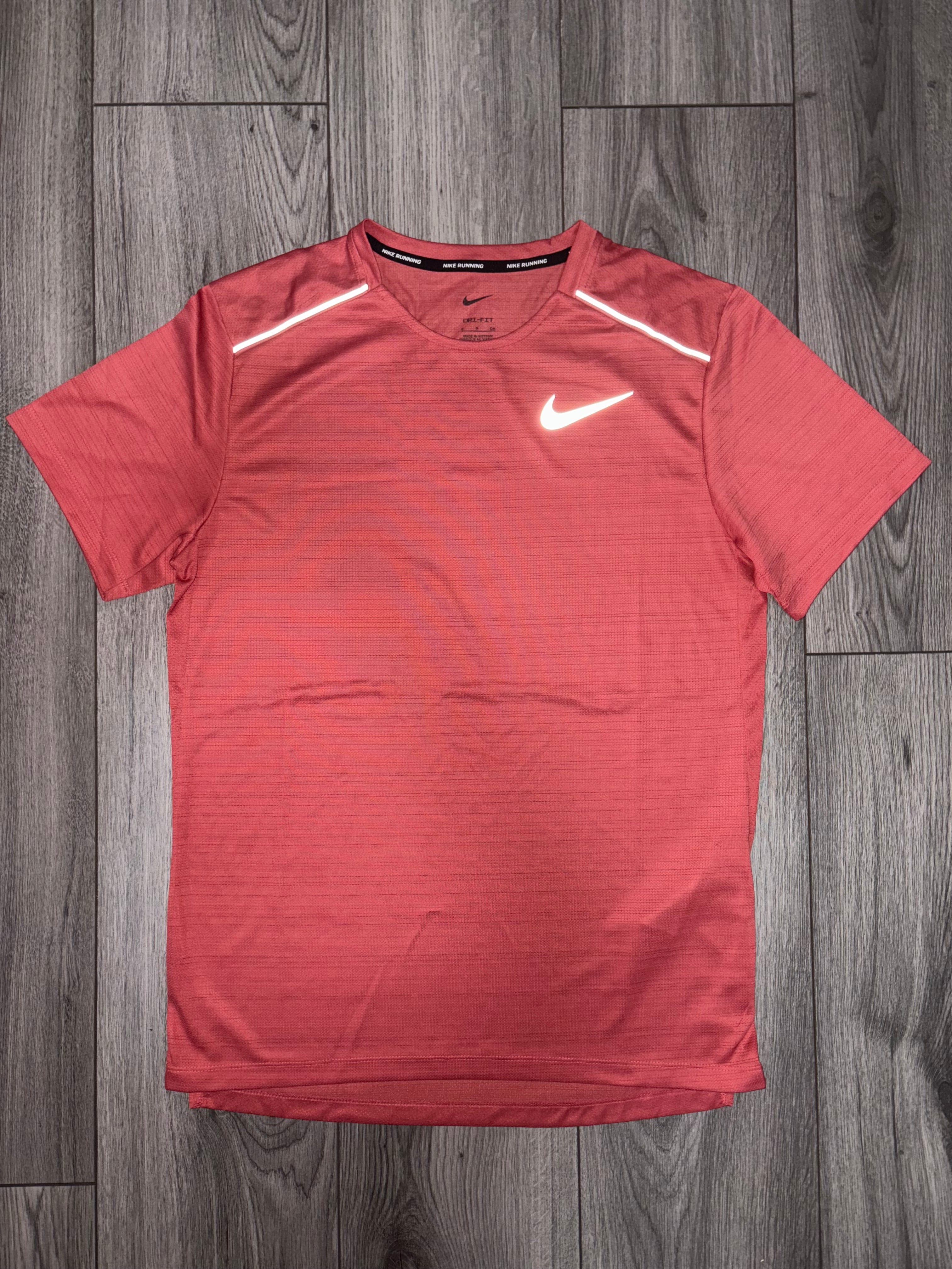 Small Coral Nike Miler Set