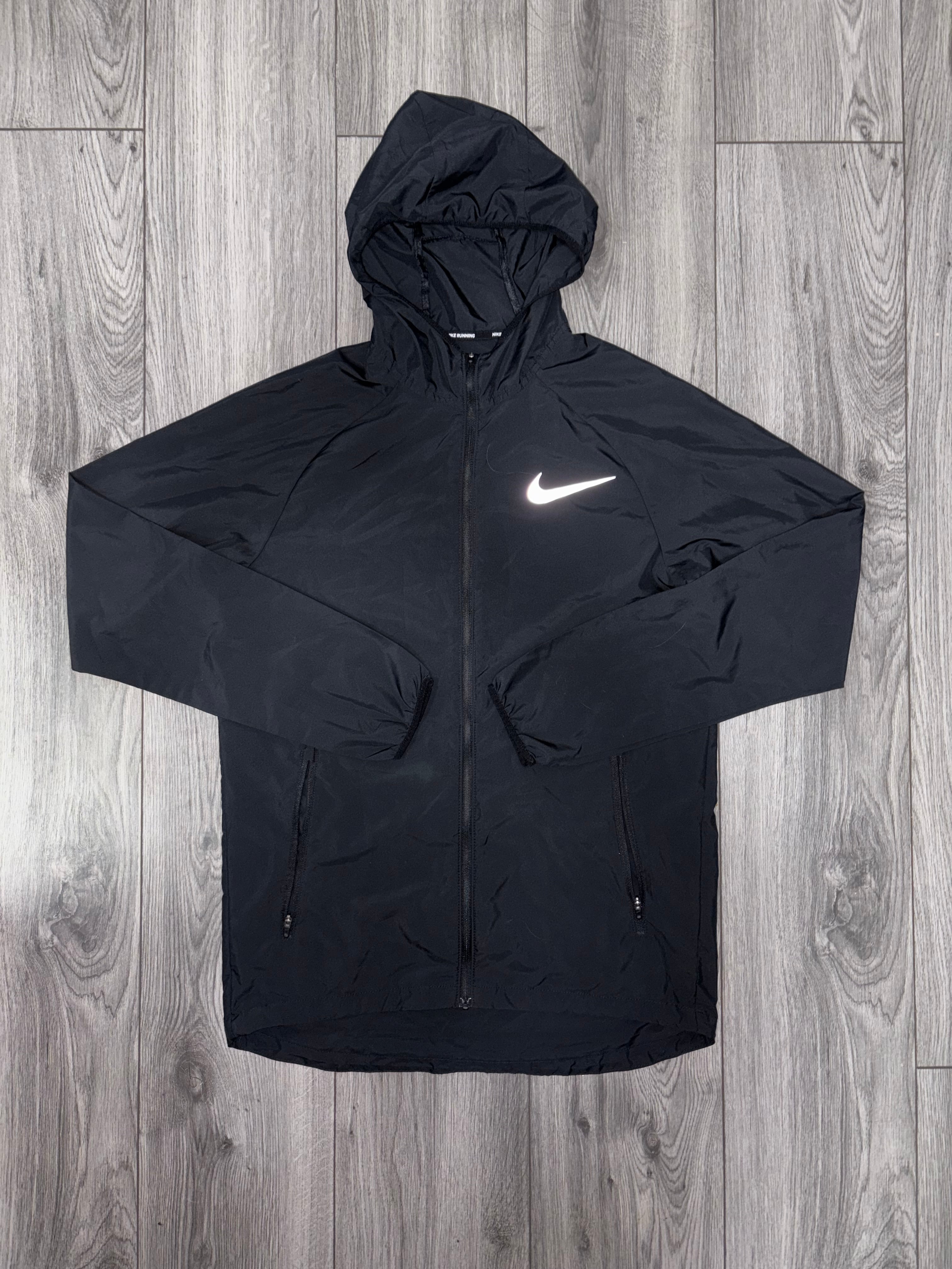 Small Nike Miler Black Running Jacket