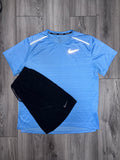 XL Light Blue Nike Miler Set