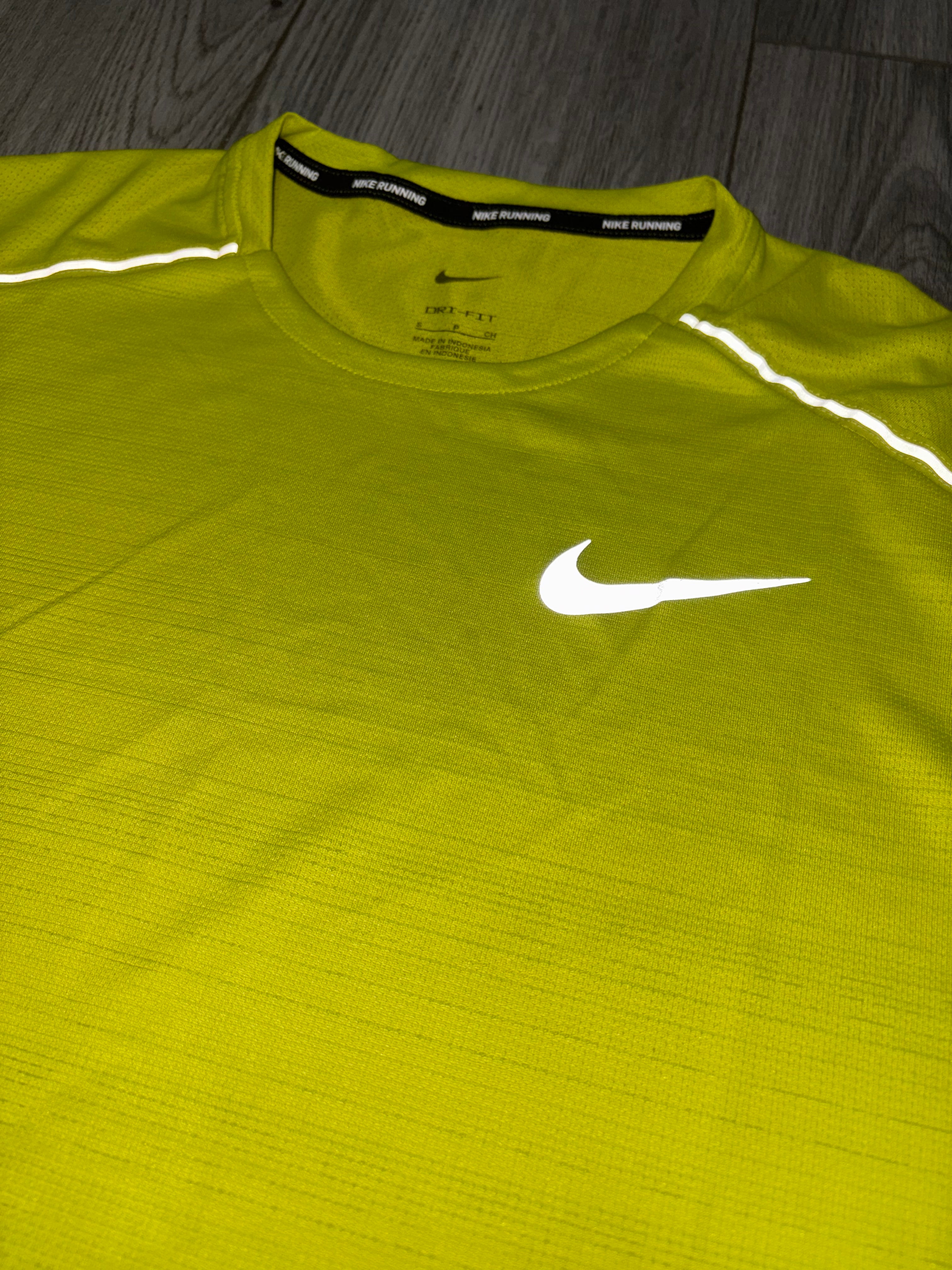 Small Yellow Nike Miler Set