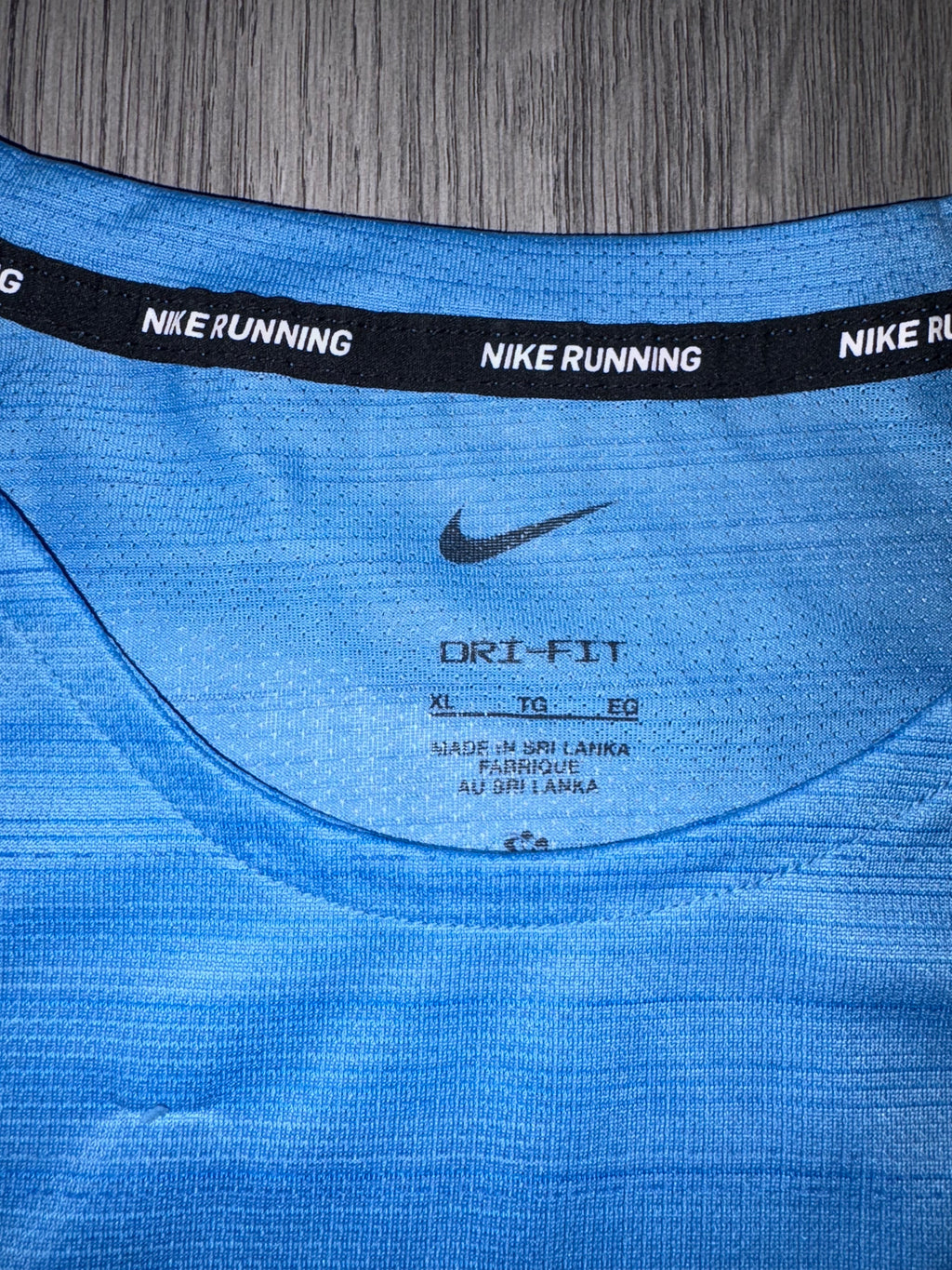 XL Light Blue Nike Miler Set