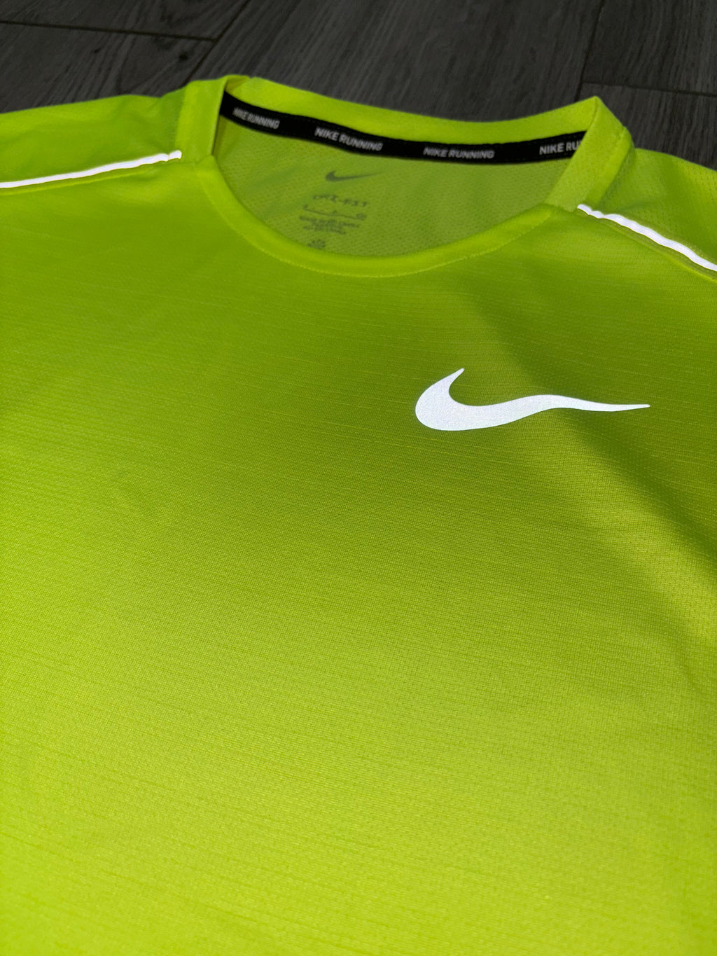 Small Neon Green Nike Miler Set