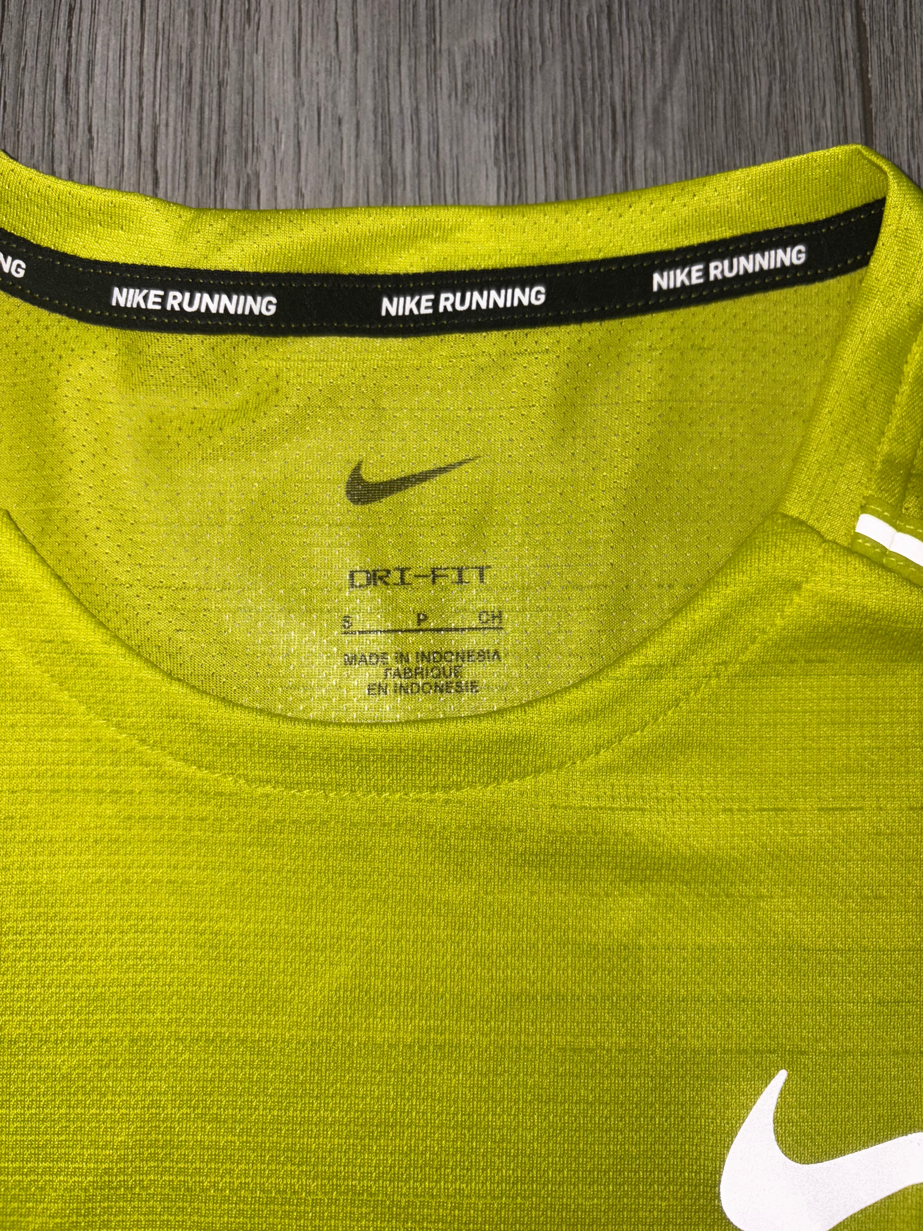 Small Yellow Nike Miler Set